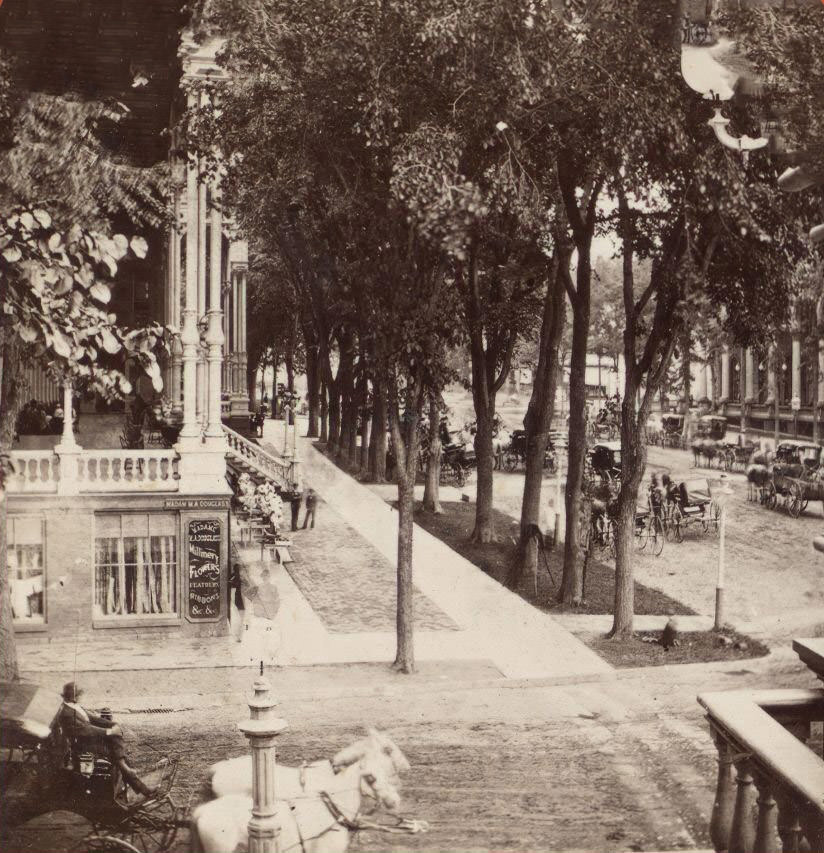 Broadway, Looking North, Grand Hotel, Baker &Amp;Amp; Record, 1860S