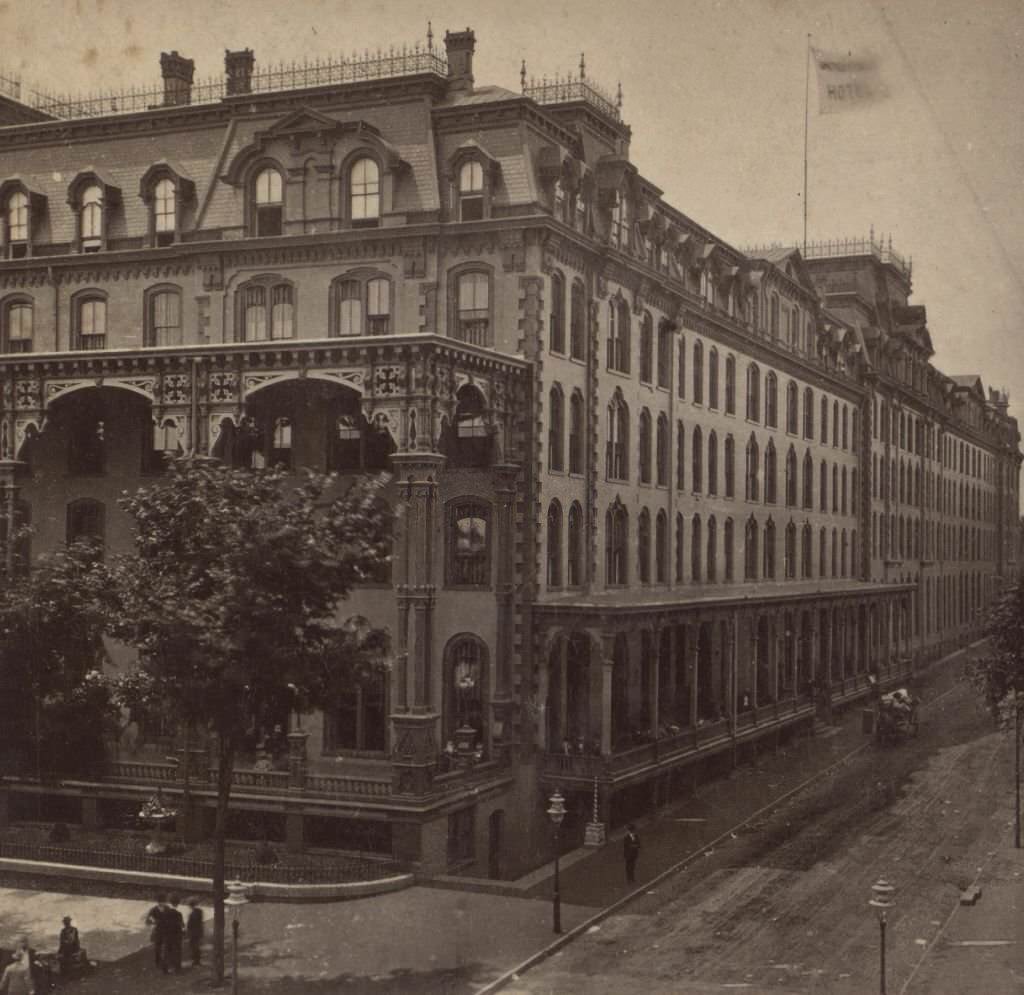 U. States Hotel, Broadway, 1860S