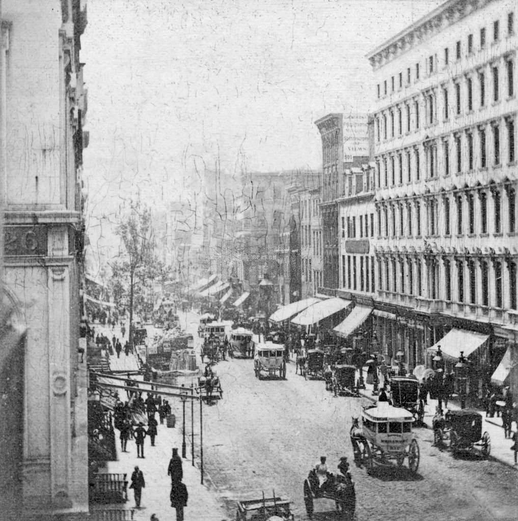 Broadway During The American Civil War, 1862