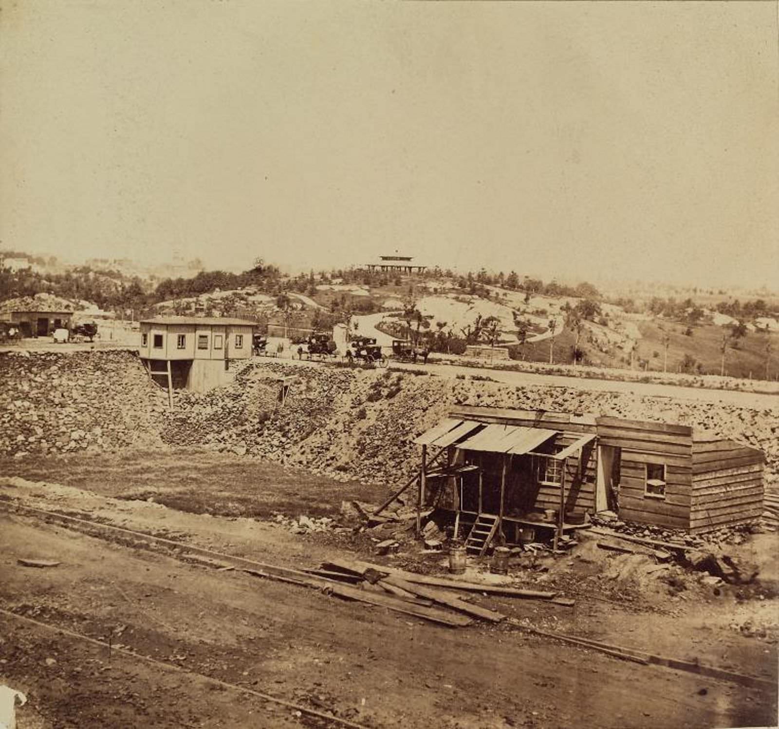 Summer House East From 8Th Ave, 1862