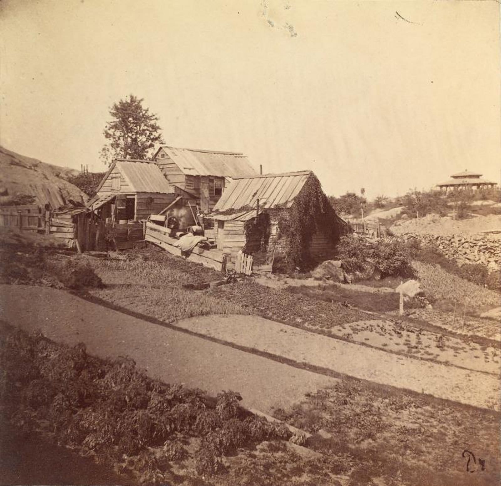 Summer House From W. Side In 6Th Avenue, 1862