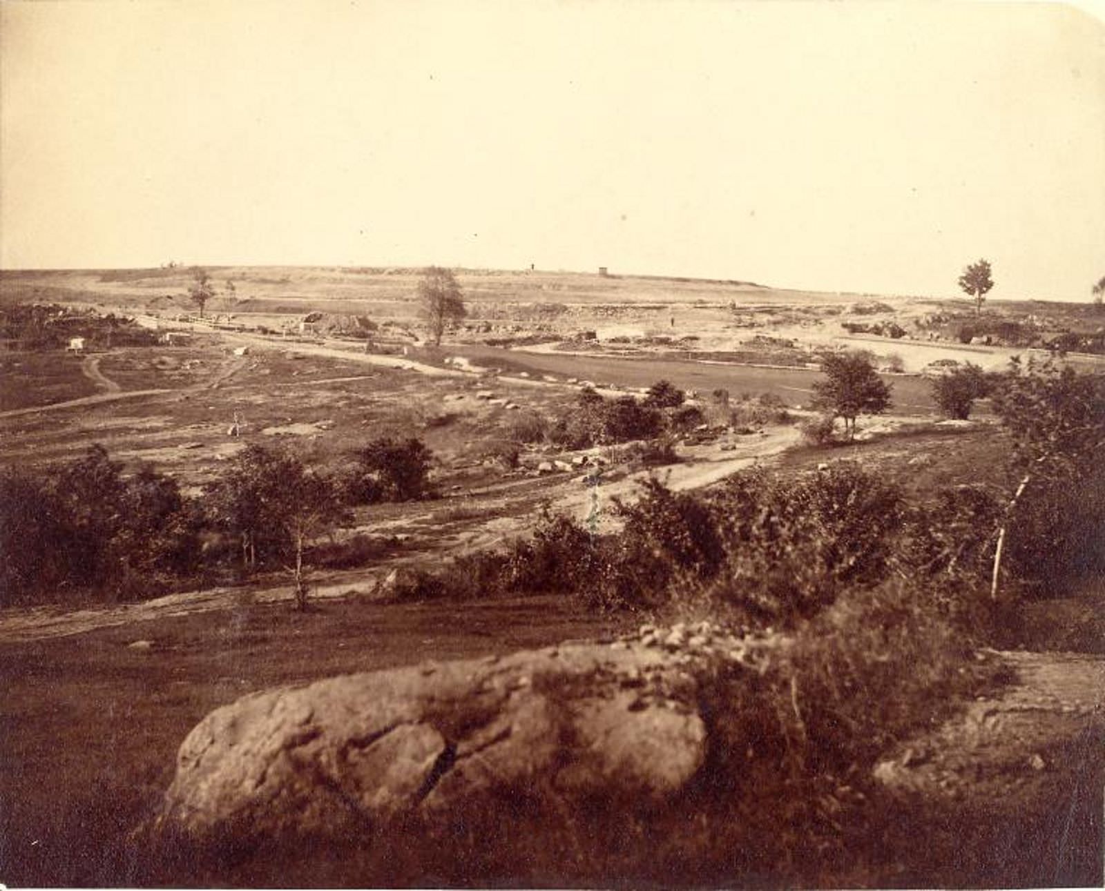 General View Of N. Reservoir From 102Th St, 1862