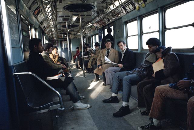 Bronx, #2 Irt Subway, 1970