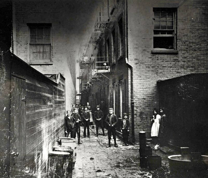 Mullen’s Alley, February 12, 1888.