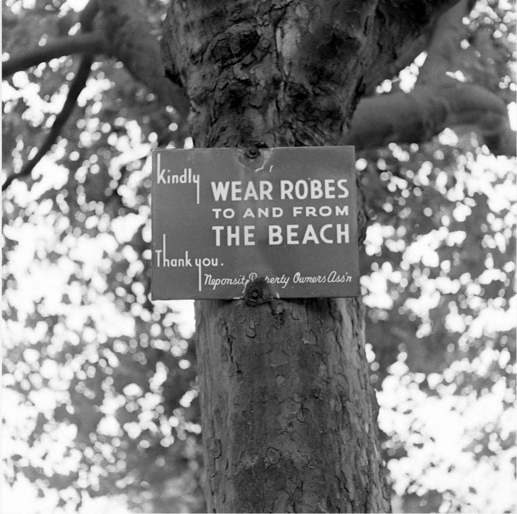 People Being Ticketed For Wearing Bathing Suits And Shorts At Rockaway Beach, 1946