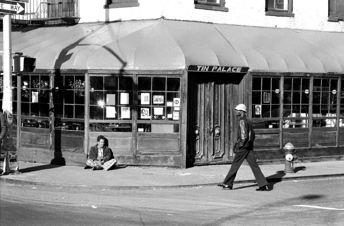 The Tin Palace, Jazz Nightclub, At 2Nd St. &Amp;Amp; Bowery, East Village, Manhattan, 1978