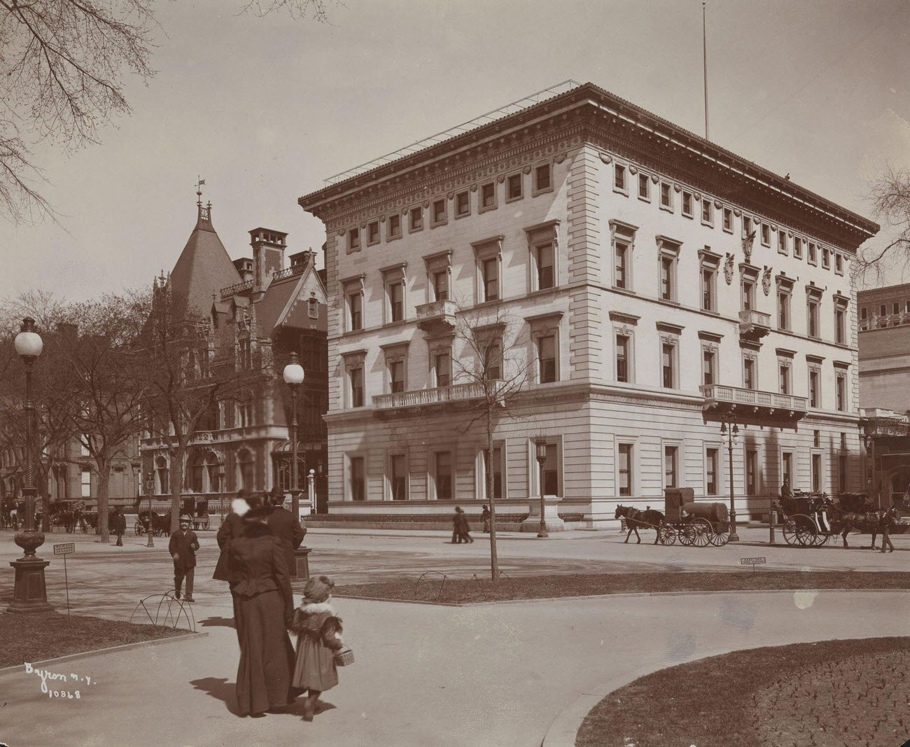 Exterior View Of The Metropolitan Club (At 5Th Avenue &Amp;Amp; 60Th Street), 1890S