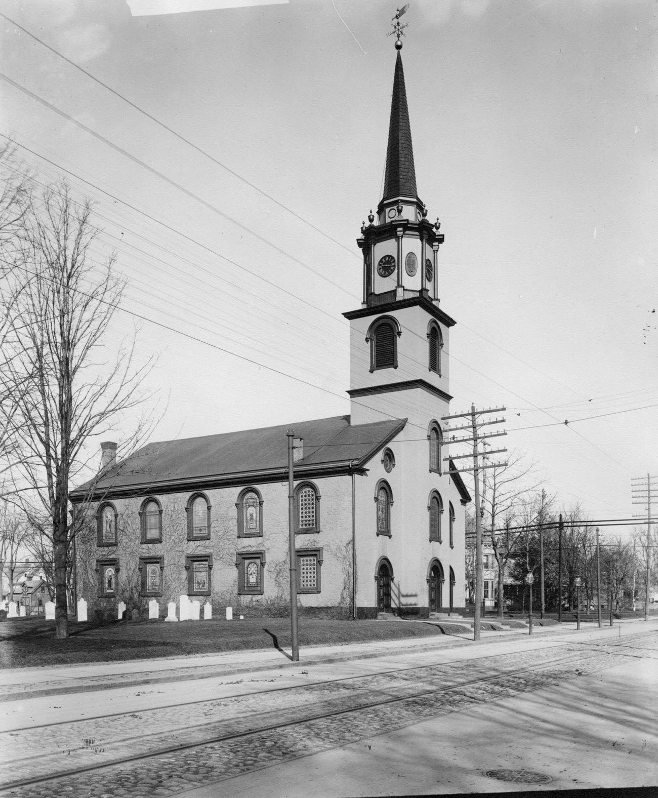 Flatbush Reformed Church, Flatbush Avenue And Church Lane, Brooklyn, 1895