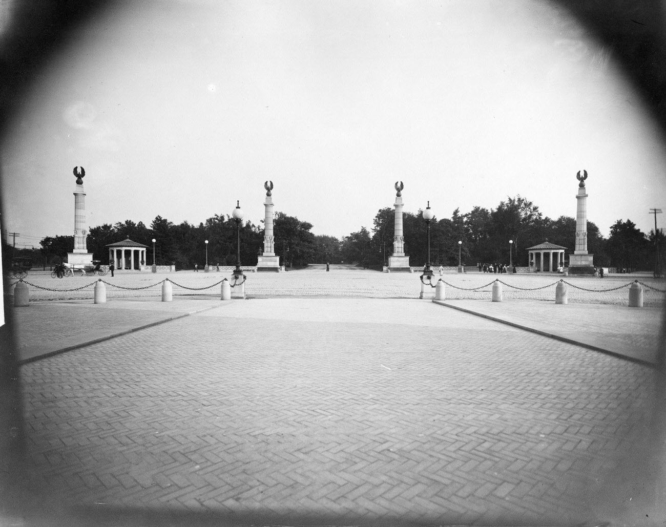 Entrance To Prospect Park At Grand Army Plaza, Flatbush Avenue, Brooklyn, 1895