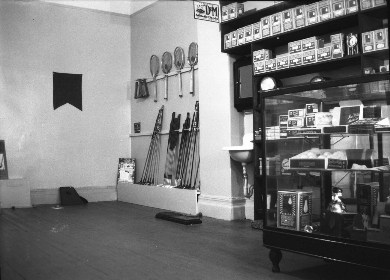 Interior Of Lenox Sport Shop, 1910S