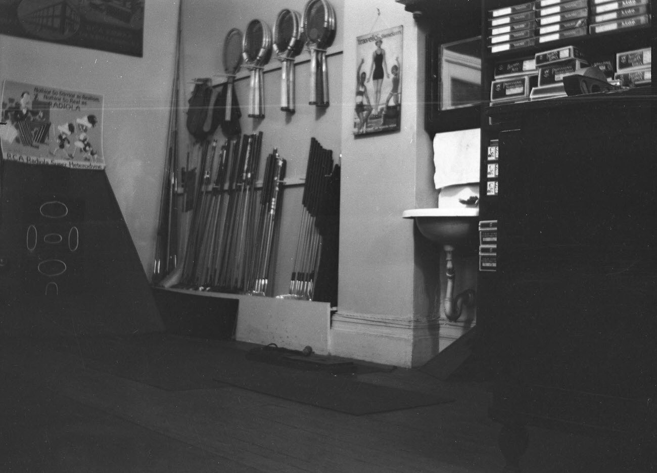 Interior Of Lenox Sport Shop, 767 Flatbush Avenue, 1910S