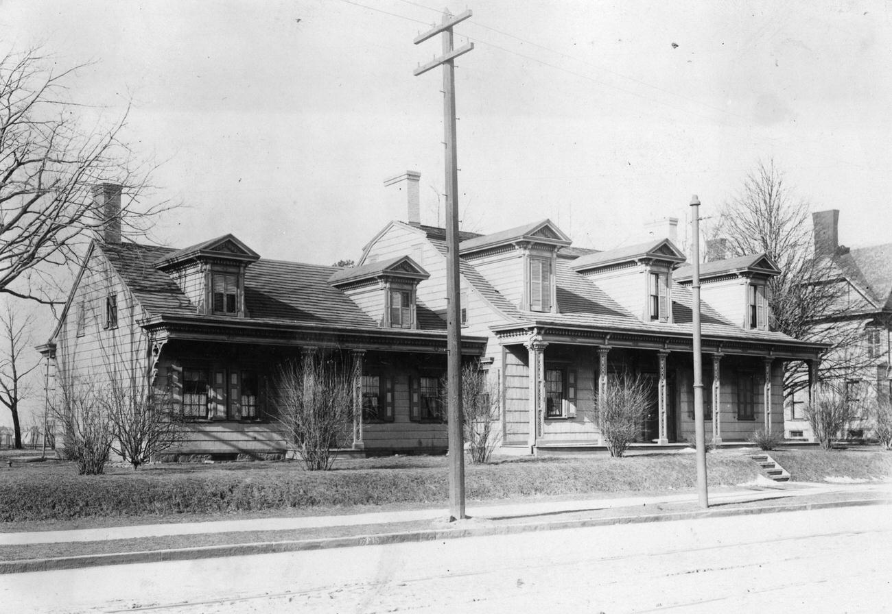 Suydam -Ditmas House, West Side Of Flatbush Avenue North Of Vandermeer House, Demolished 1911