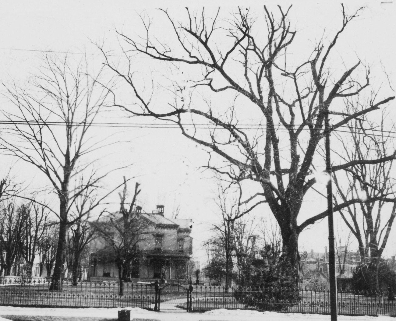 Flatbush Avenue Entrance To Prospect Park, Mount Prospect Water Tower On Eastern Parkway, Brooklyn, 1913