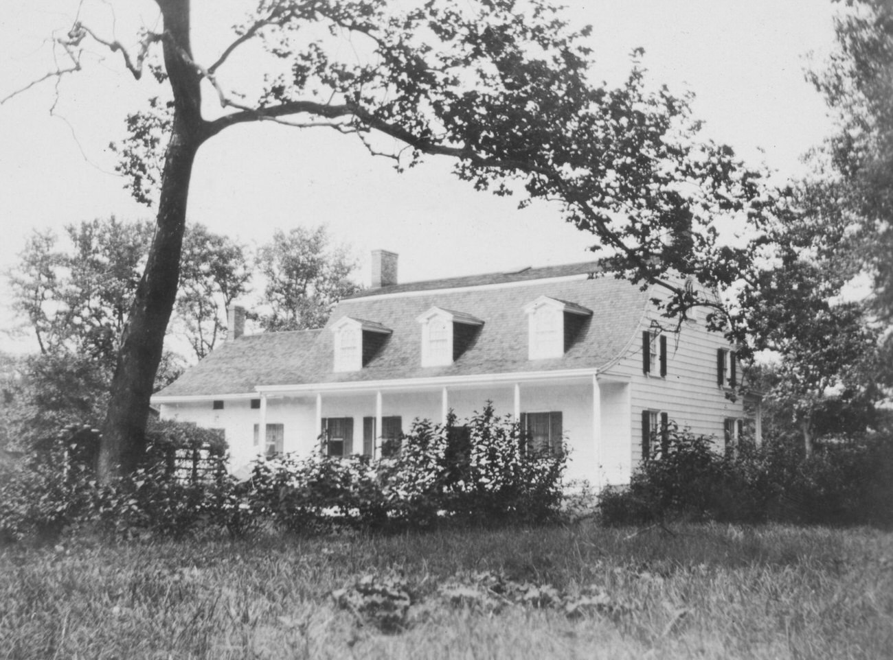 John Lefferts House, Formerly Located At 563 Flatbush Avenue, East Side, South Of Maple Street, 1923