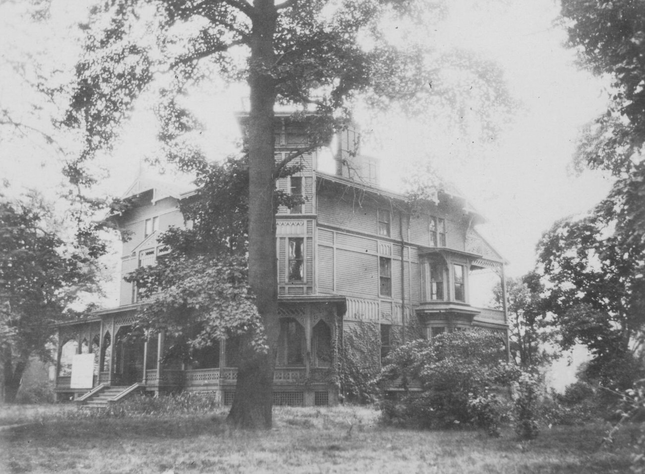 Lionel A. Wilbur House, 684 Flatbush Avenue (Built 1878), West Side, Opposite Winthrop Street, 1922