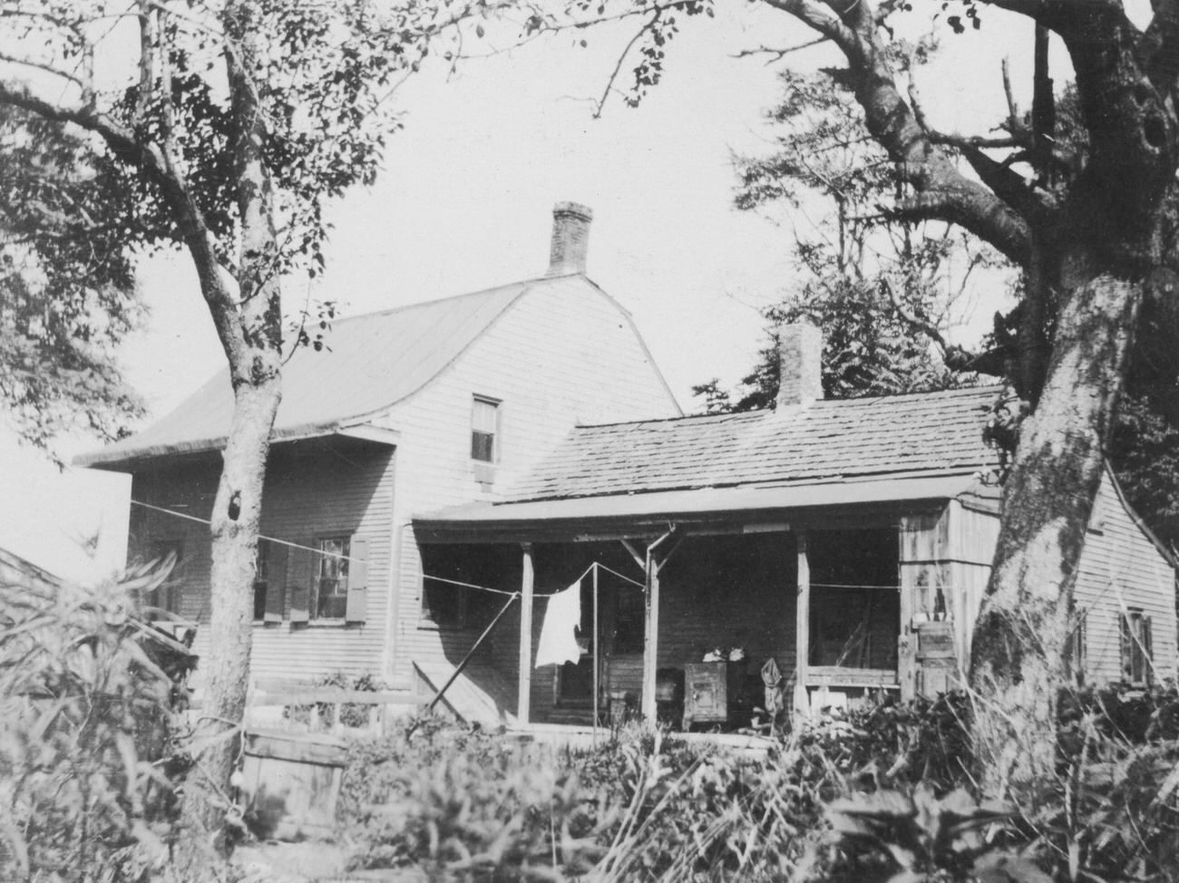 Peter Lott House, West Side Of Flatbush Avenue Opposite Lott Place, Between Kings Highway And Flatlands Avenue, Demolished 1925