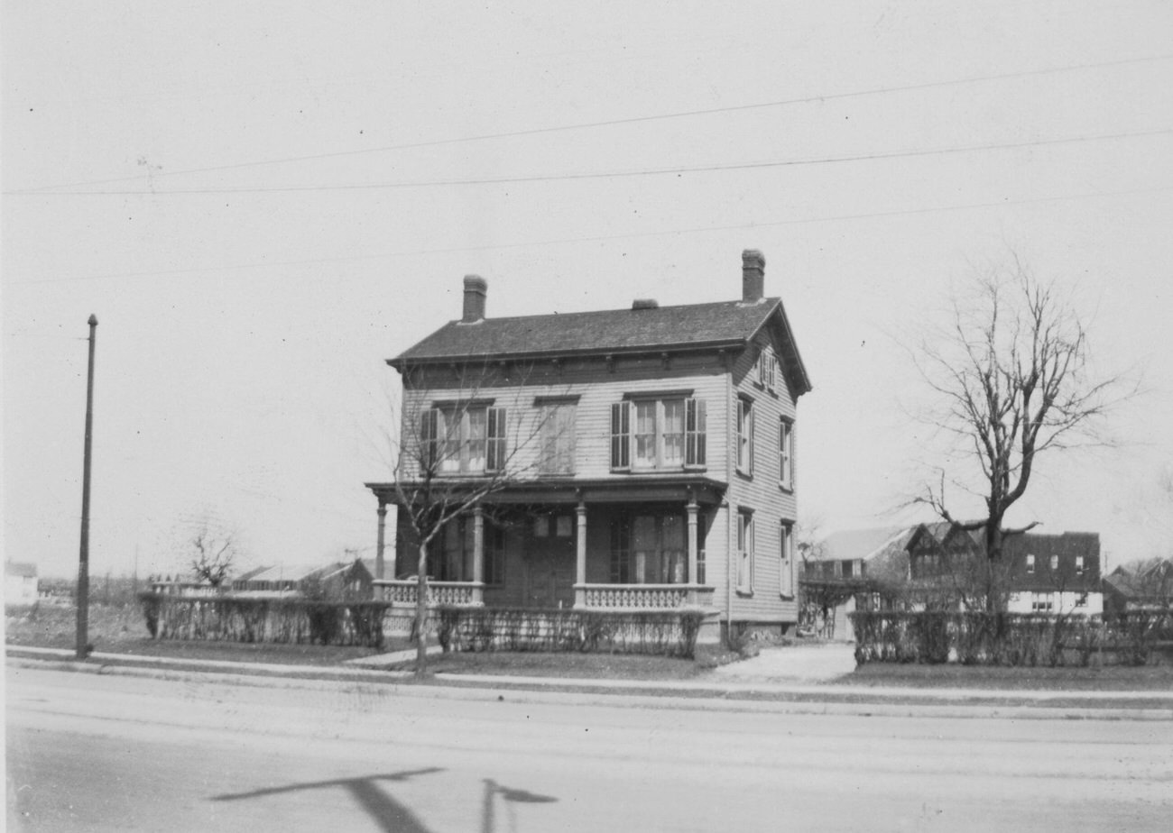 Yellow House On The East Side Of Flatbush Avenue Opposite Avenue P, 1923