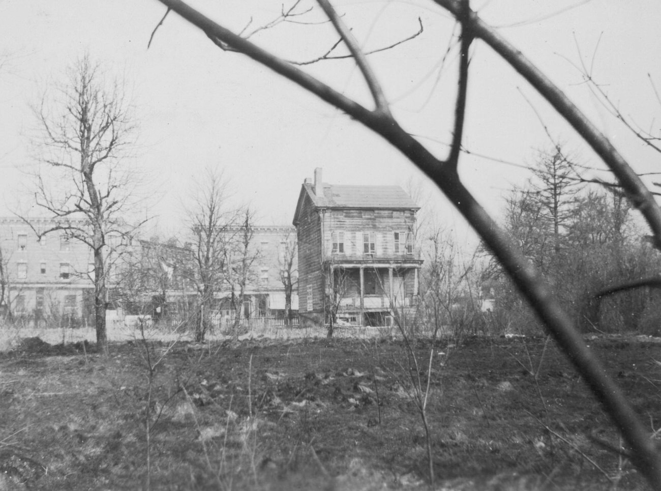 4316 18Th Avenue, Parkville, Rear View From Webster Avenue, 1923