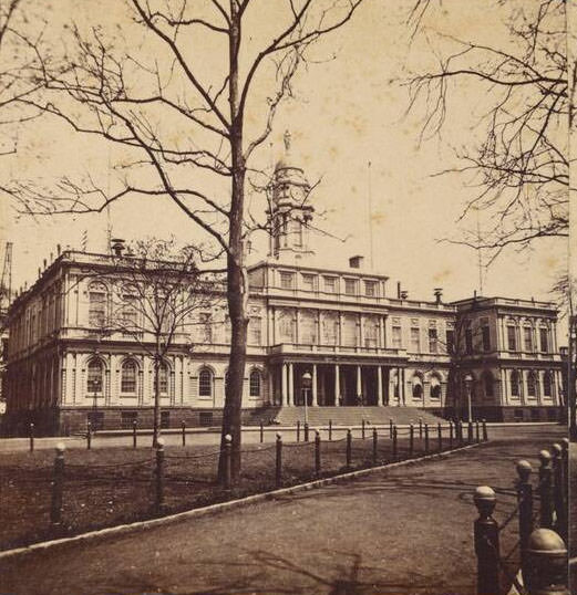 City Hall, New York City, 1860S