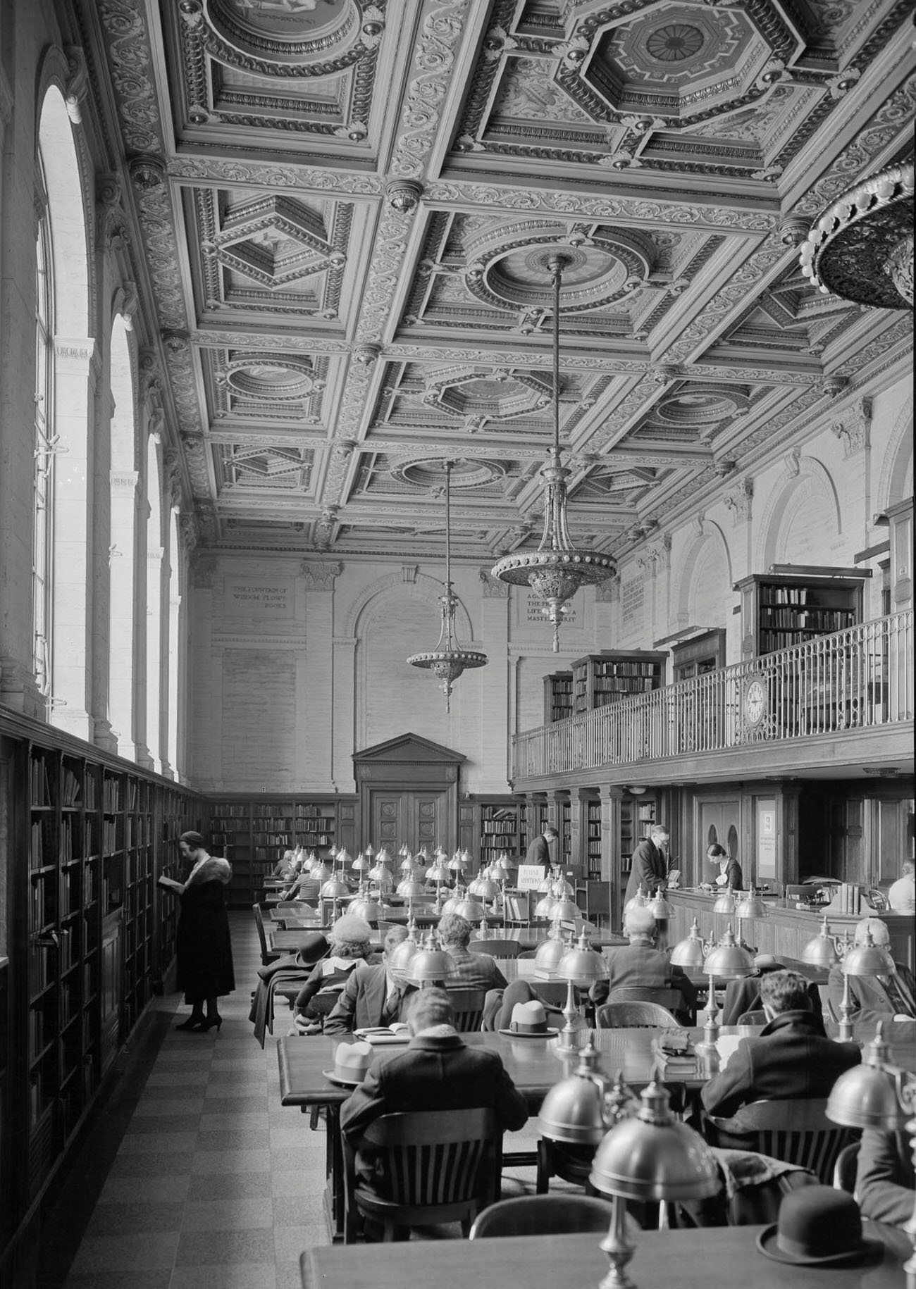 Main Reading Room, Vertical.