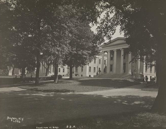 Neo-Classical Edifices At Sailor'S Snug Harbor, A Facility And Home For Retired Sailors On Staten Island, 1890S