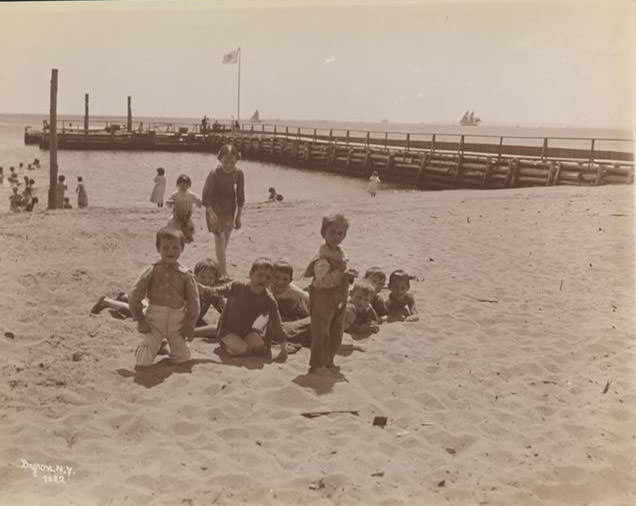 Bathing, Sea Side Hospital For Children, 1890S