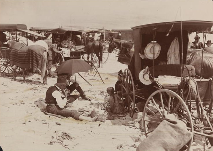 Bathing, Sea Side Hospital For Children, 1890