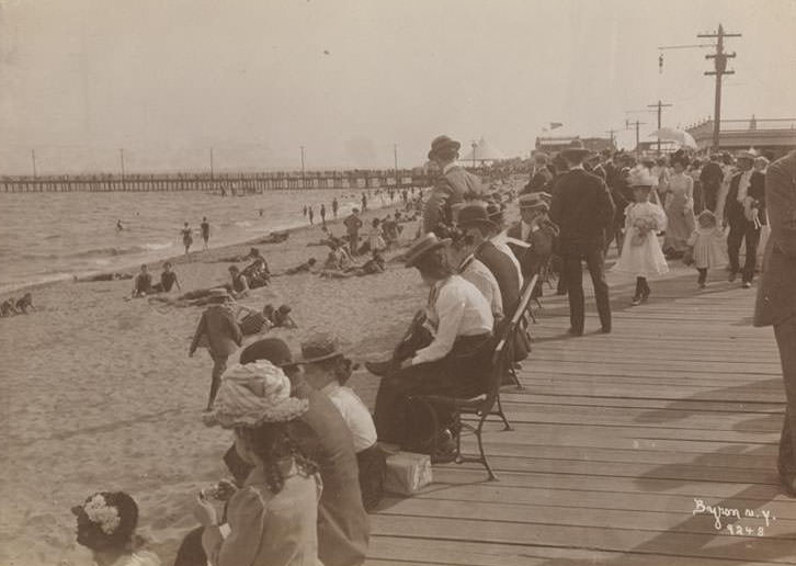 Bathing, Midland Beach, 1890S