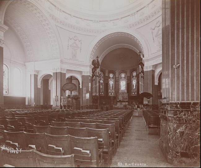 The Church At Sailor'S Snug Harbor, A Facility And Home For Retired Sailors On Staten Island, 1890S