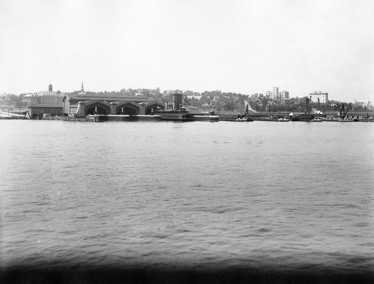 Staten Island Ferry Terminal, St George, Staten Island, New York, 1895.
