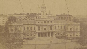 New York City Hall 1860S