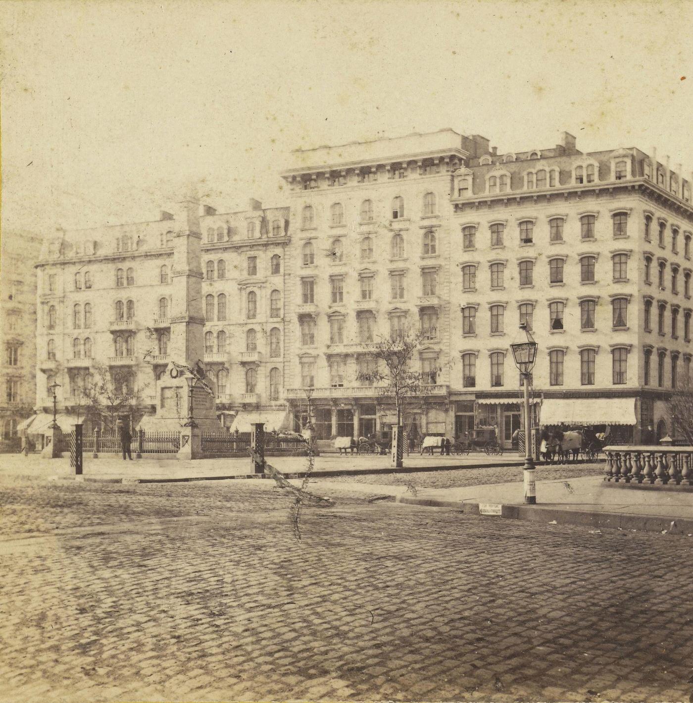 Hoffman House, Broadway And 24Th St, New York City, 1864