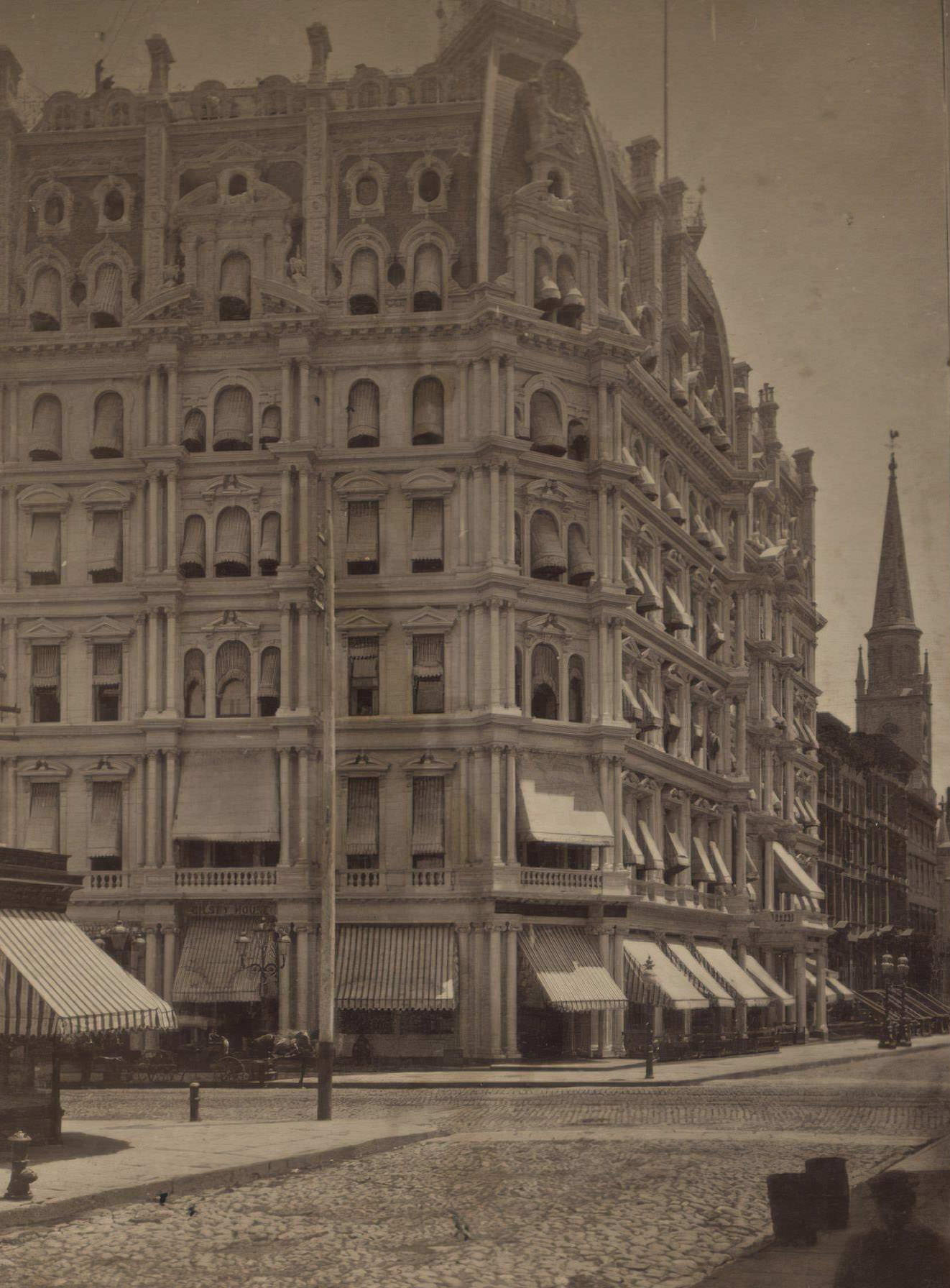 Gilsey House, Broadway, Manhattan, 1870