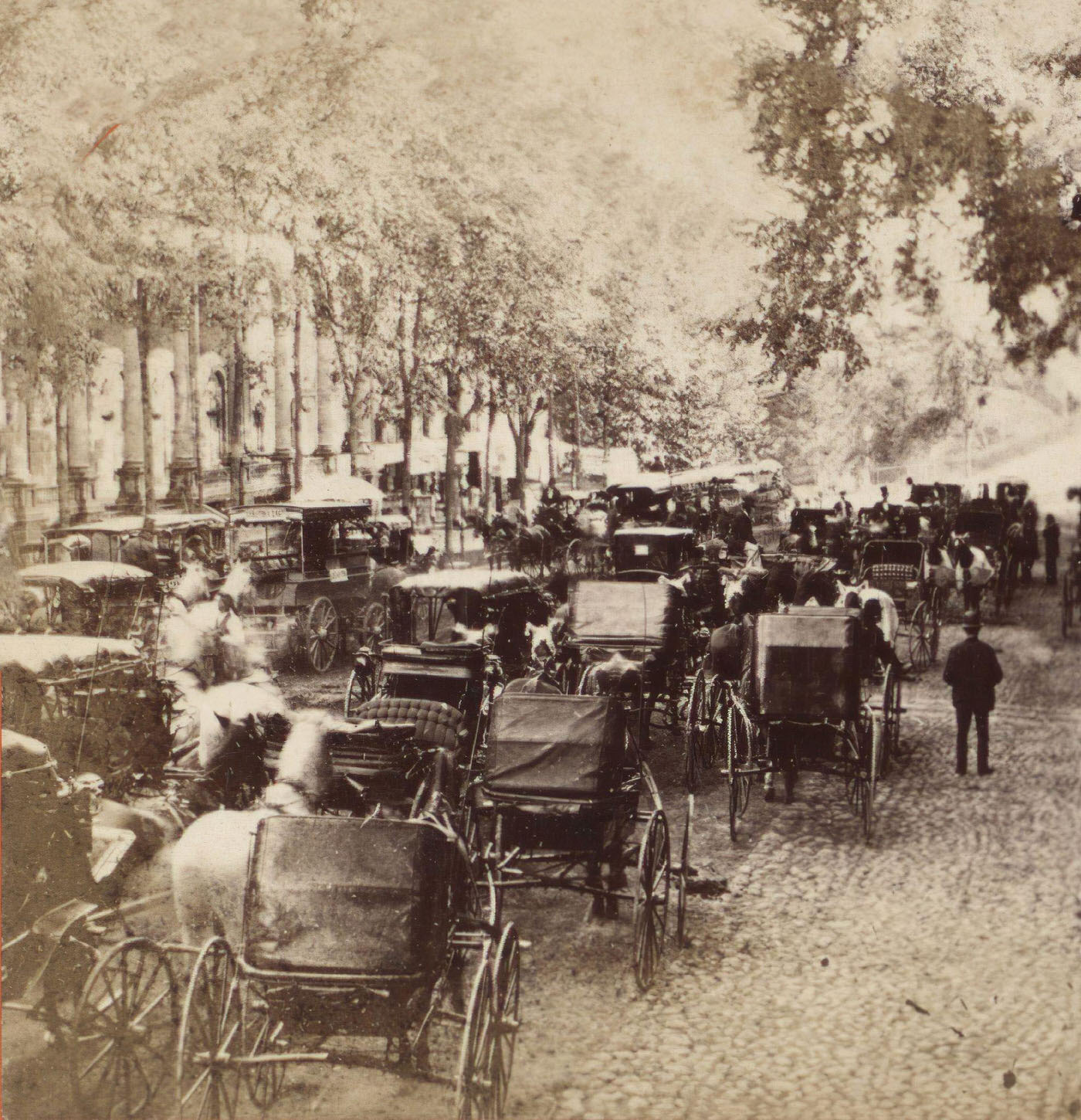 Broadway, Saratoga, Saratoga Springs, 1870S