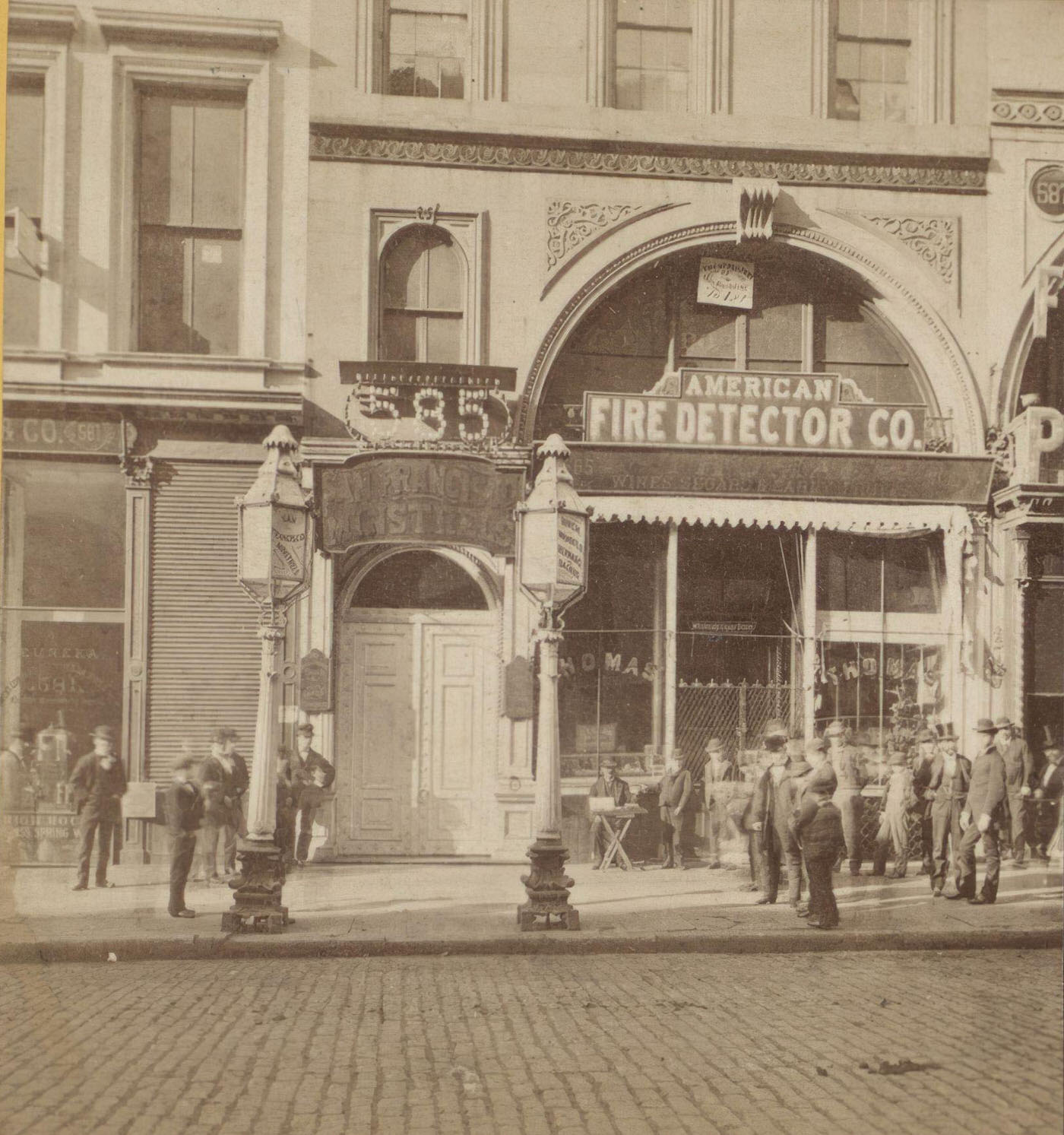 San Francisco Minstrels, Manhattan, 1870