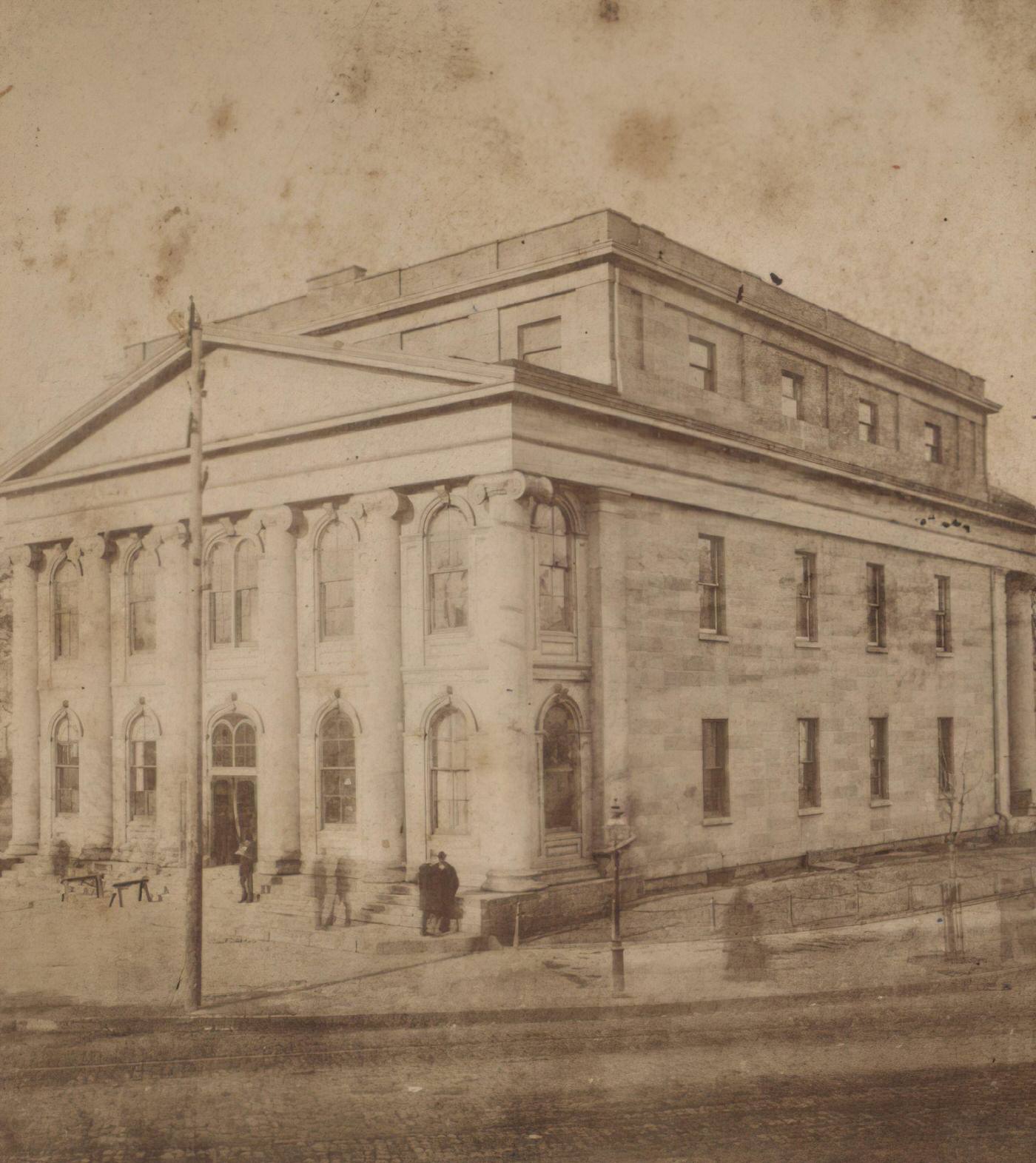 Hall Of Records, Manhattan, 1870