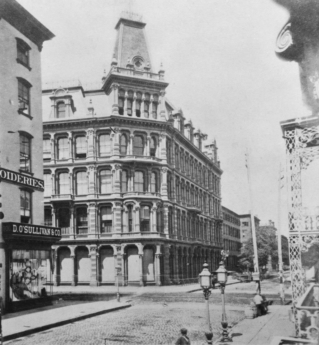 Lord &Amp;Amp; Taylor Department Store At 20Th Street And Broadway, New York City, 1883