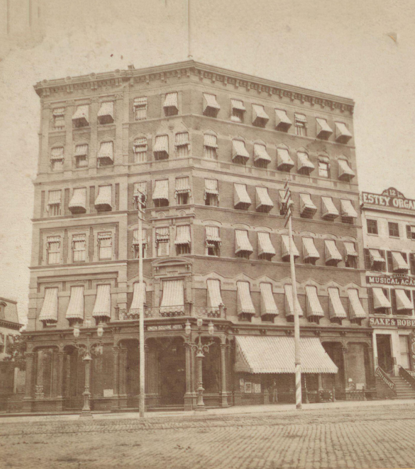 Union Square Hotel, Manhattan, New York City, 1880