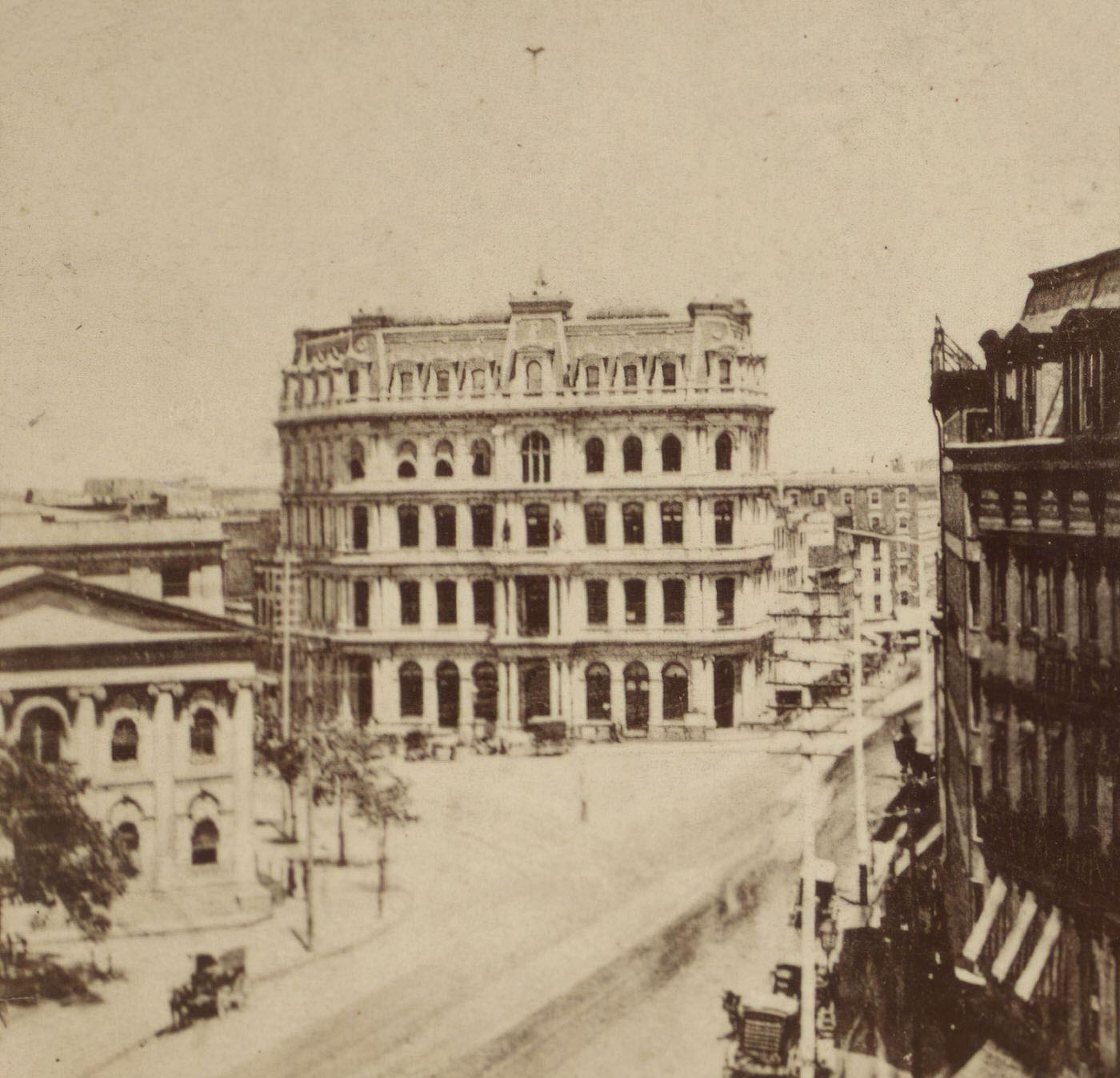 Staats Zeitung Building, Manhattan, New York City, 1880