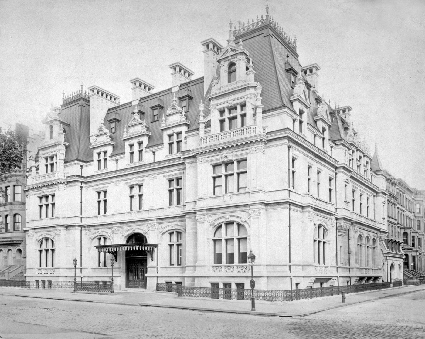 Astor Residence At 840 Fifth Avenue, New York City, 1893.