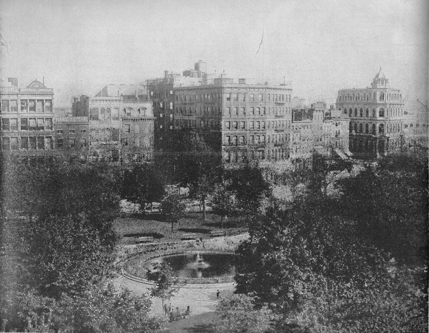 Union Square, New York City, 1897
