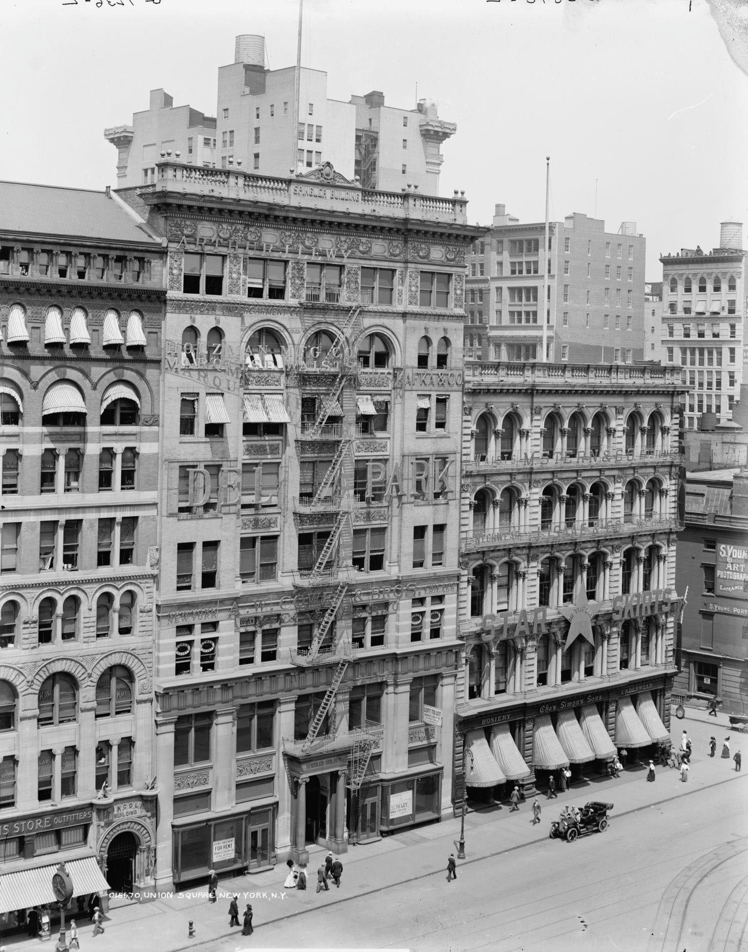 Union Square, New York City, 1909