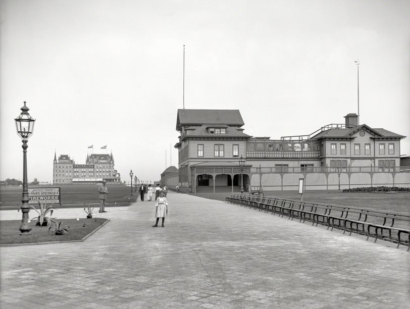 Oriental Hotel And Bath House, Manhattan Beach, New York City, 1905