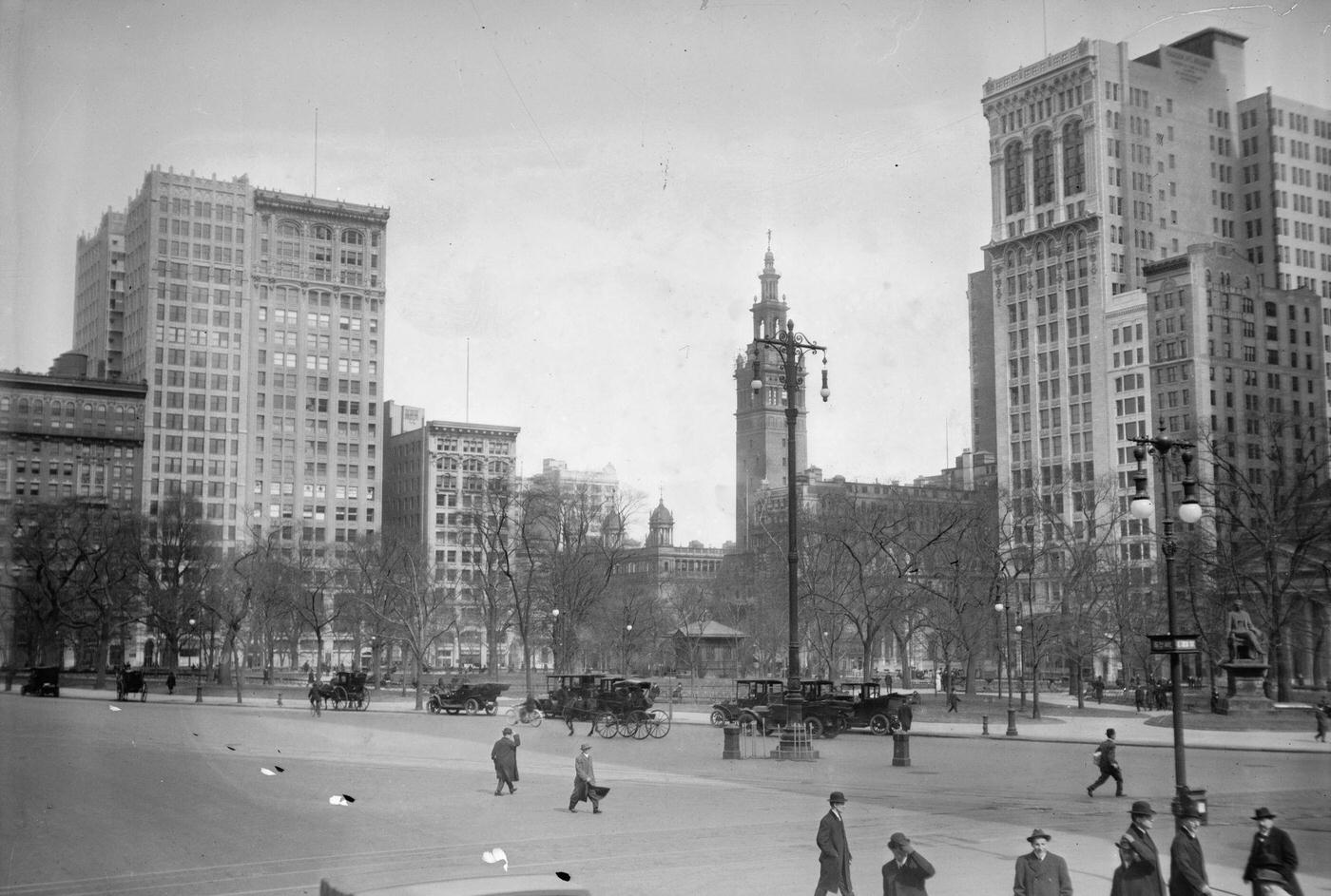 New York'S Madison Square Garden Before Pennsylvania Railroad Station, New York City, 1912