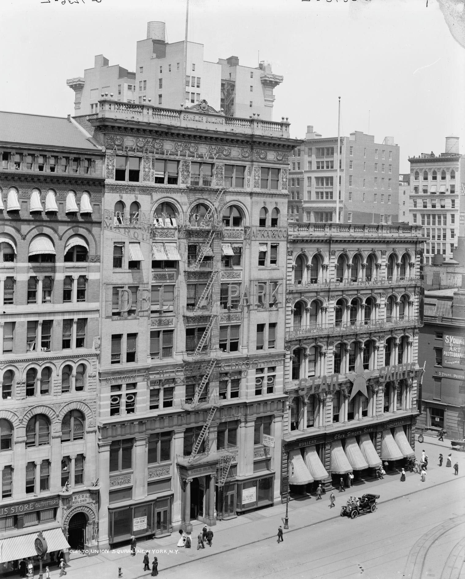 Union Square, New York City, 1915