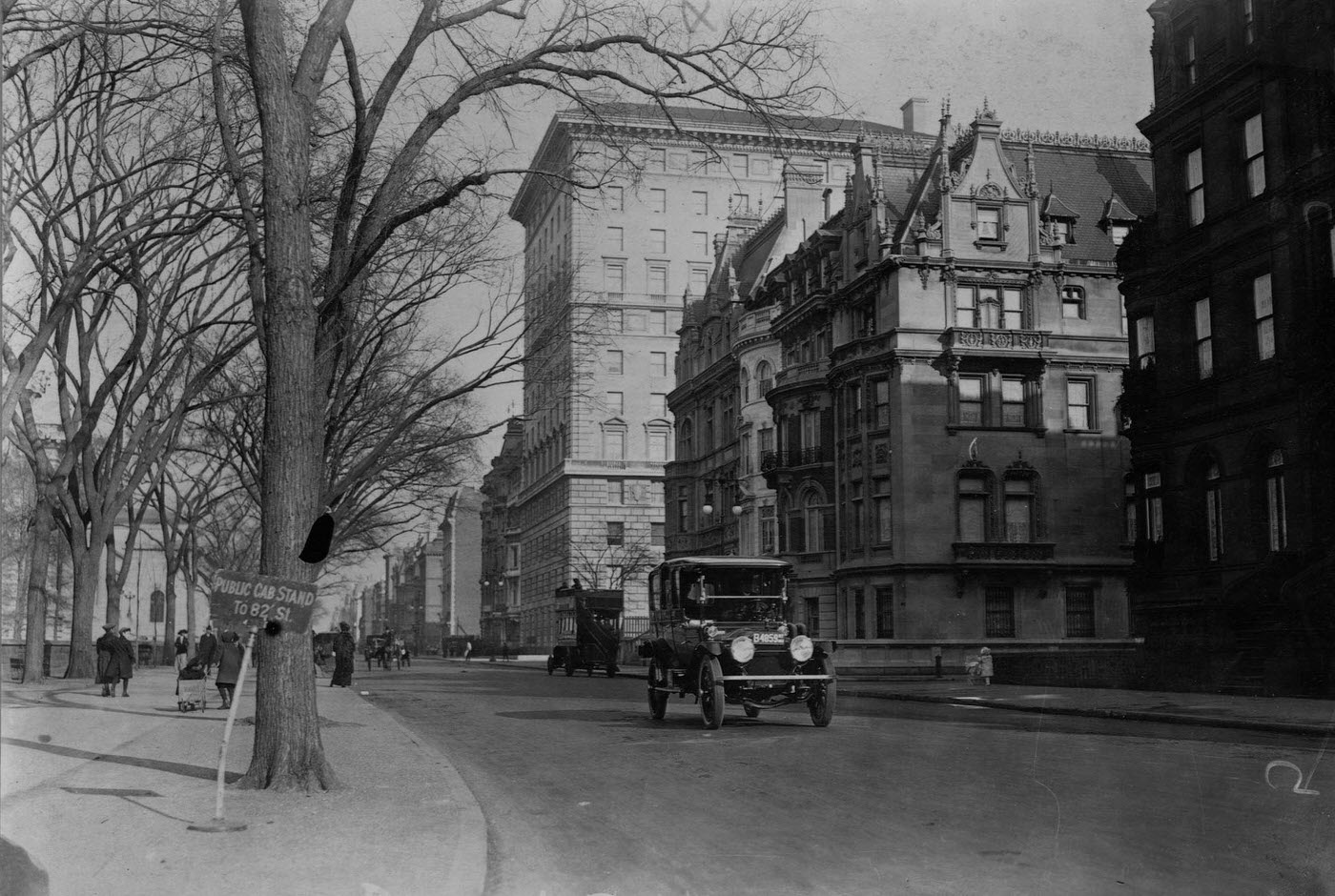 Fifth Avenue Apartment House And Residences, New York City, Circa 1913