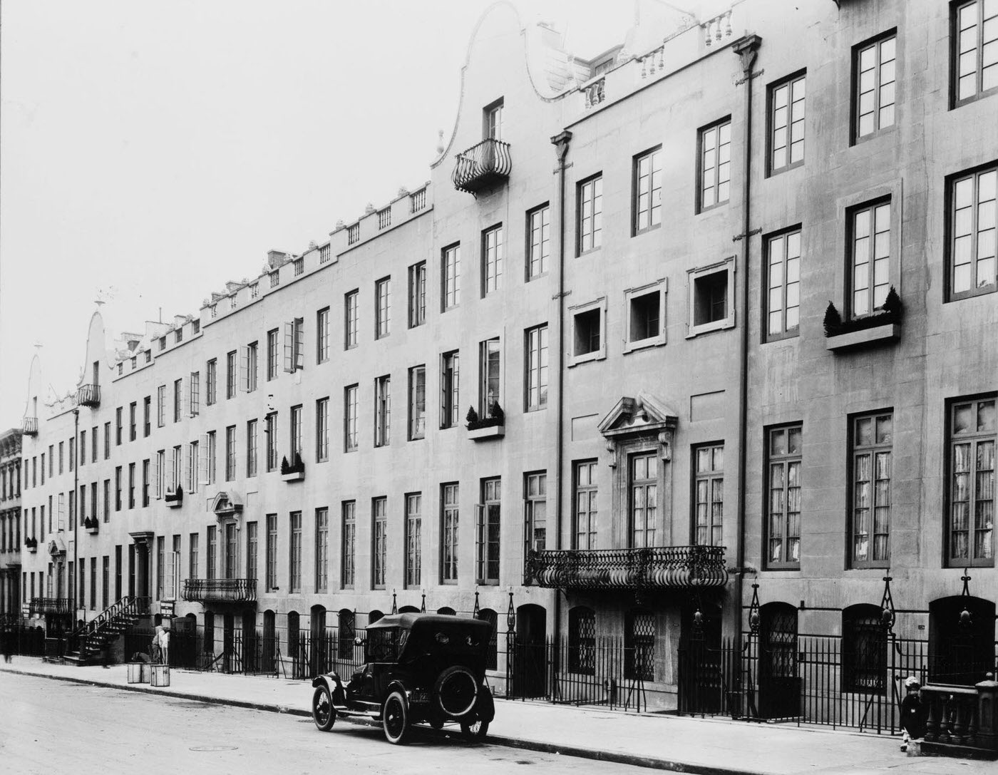 Turtle Bay Gardens, East 49Th Street, Manhattan, 1920