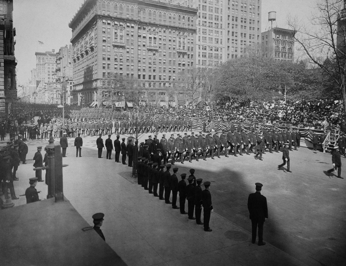 Annual Police Parade, Manhattan, 1925