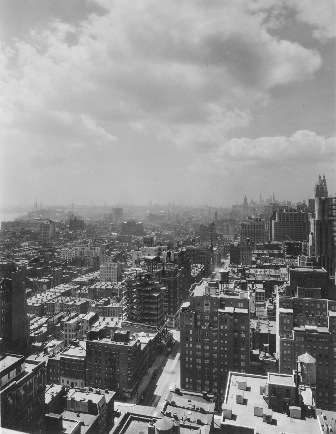 Manhattan Rooftop Views, Manhattan, 1929