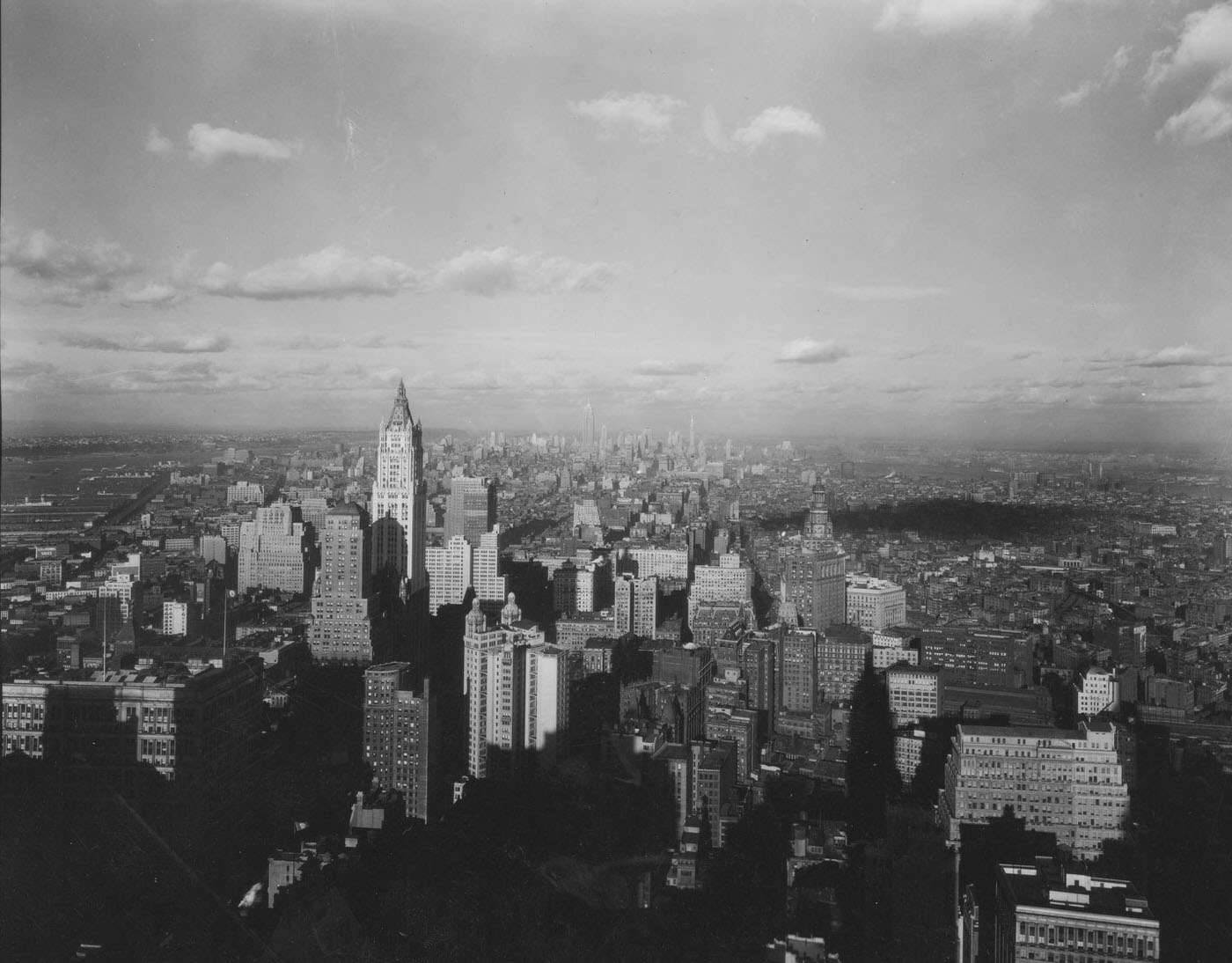 Manhattan Rooftop Views, Manhattan, 1929